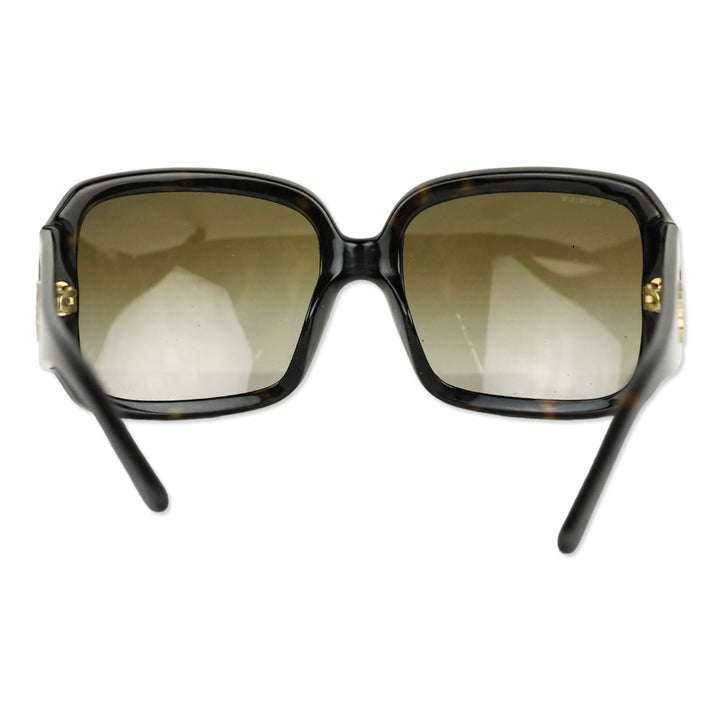 Burberry Tortoise Shell Oversized Square Sunglasses