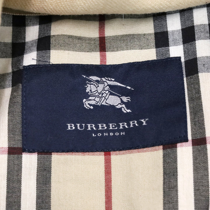 Burberry Tan Wool-Lined Trench Coat