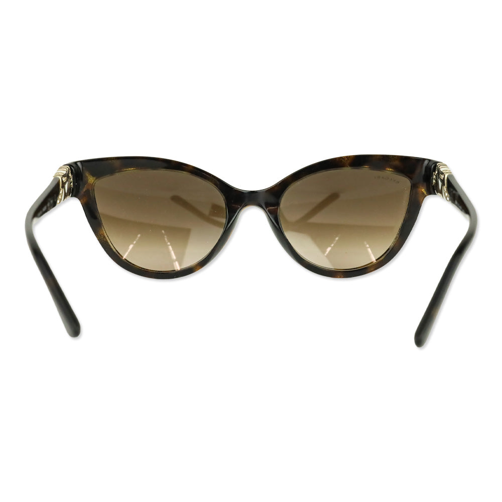 Bvlgari BV8156B Cat-Eye Havana Tortoise-Shell Sunglasses