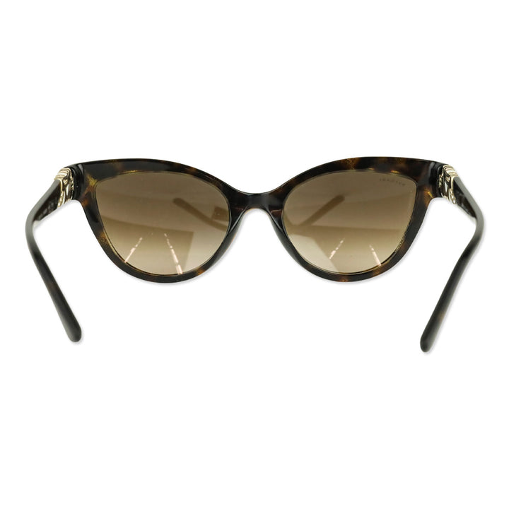 Bvlgari BV8156B Cat-Eye Havana Tortoise-Shell Sunglasses