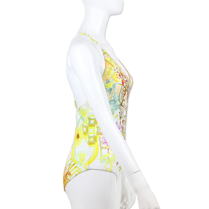 Camilla How Does Your Garden Grow Scoop Neck One Piece Swimsuit