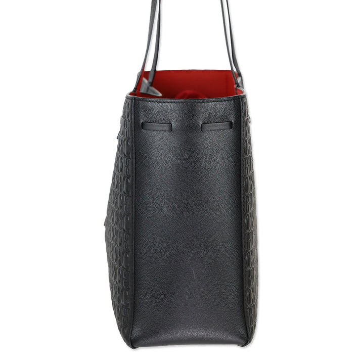Carolina Herrera Black 'Editors Tote' Large Shoulder Bag