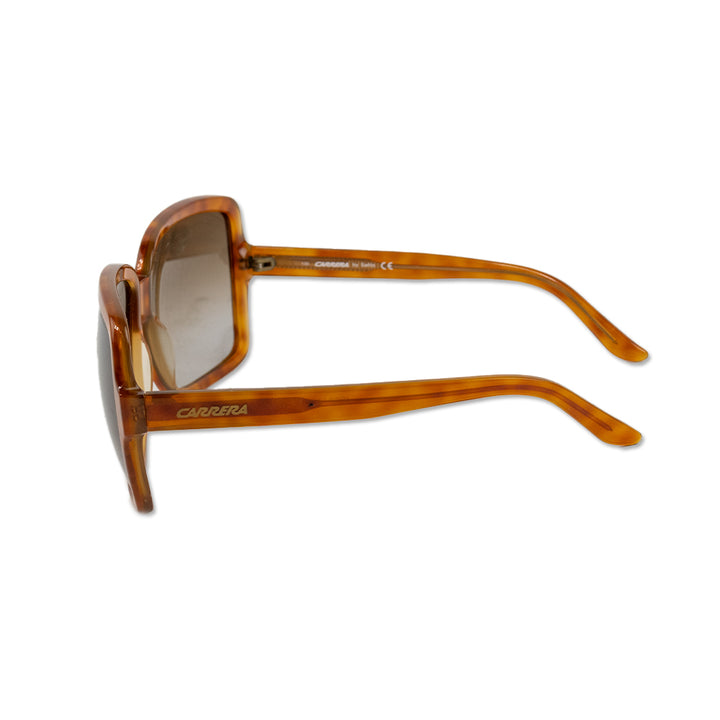 Carrera Brown Tortoise Oversized Sunglasses