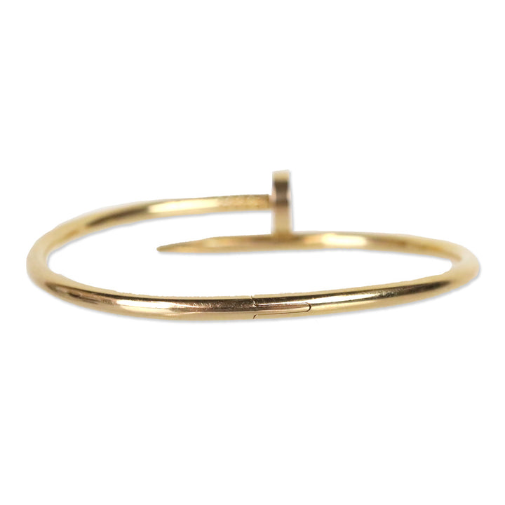 Cartier 18K Yellow Gold Juste Un Clou Bracelet