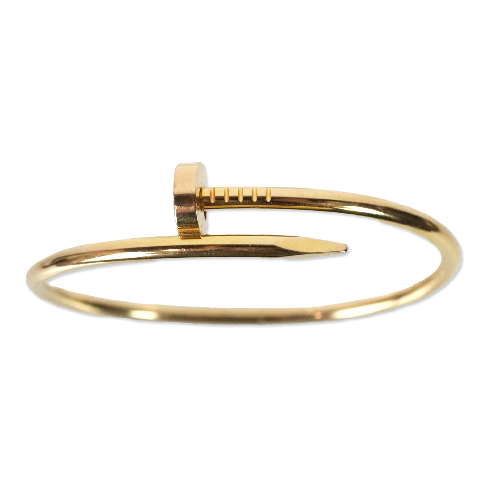 Cartier 18K Yellow Gold Juste Un Clou Bracelet