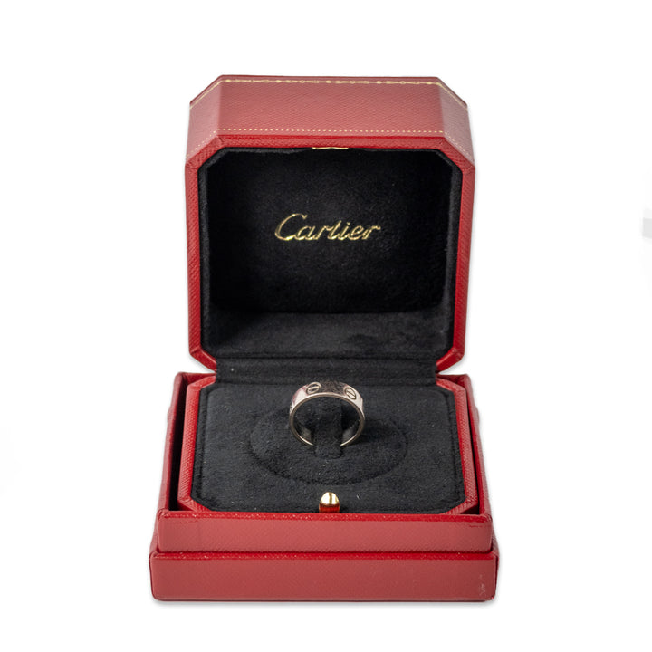 Cartier White Gold Love Ring