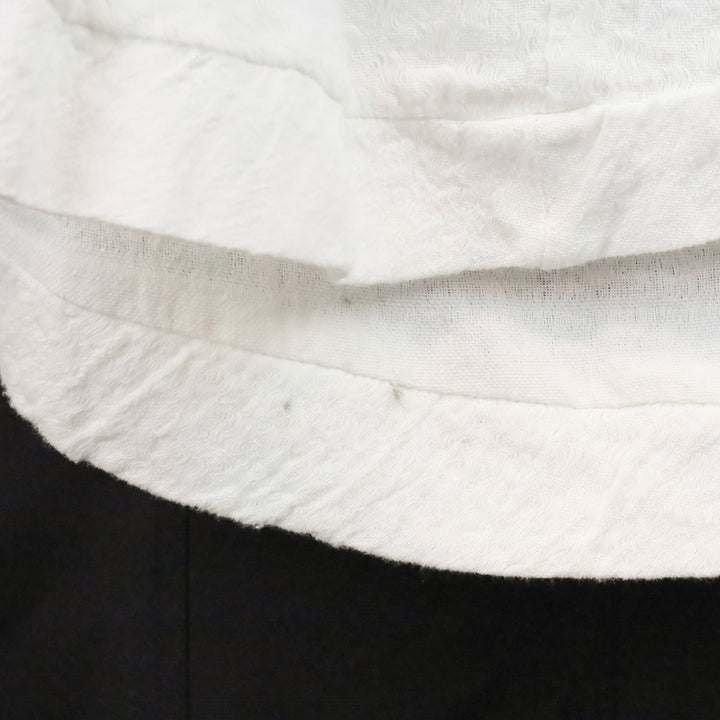Cecilie Copenhagen Topanga White Off the Shoulder Halter Top