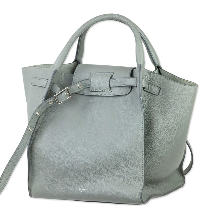 Céline Zinc Leather Small Big Bag