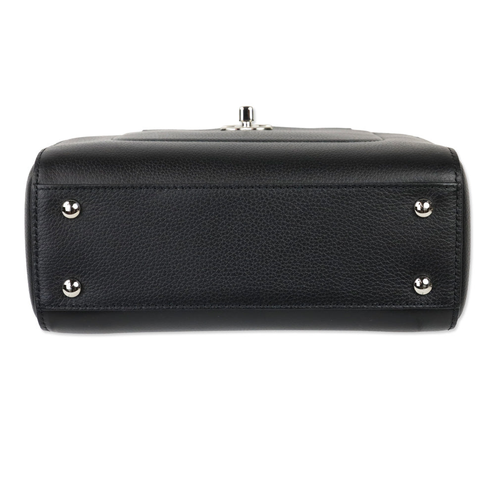 Chanel Black Grained Calfskin Leather Mini Neo Executive Tote Bag