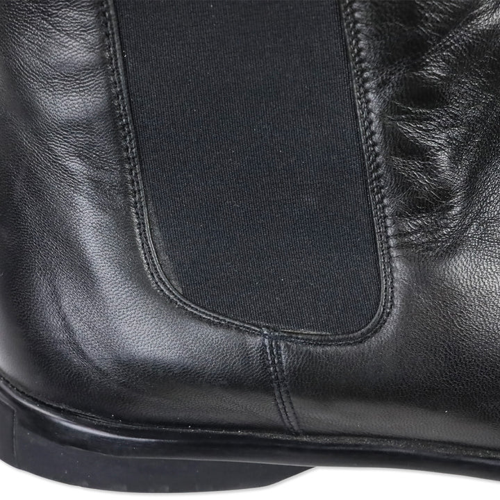 Chanel Black Lambskin Chelsea Boot