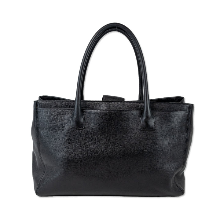 Chanel Black Medium Executive Cerf Tote Bag