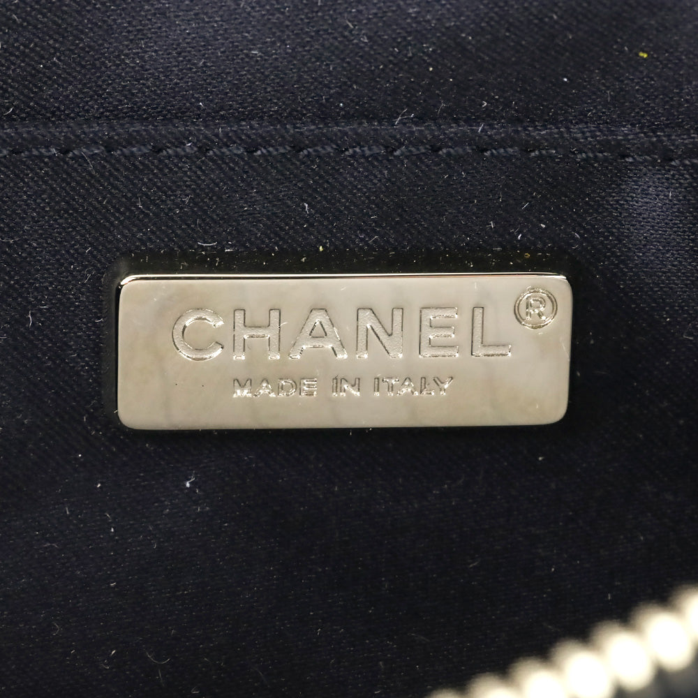 Chanel Black Sequin Belt Bag