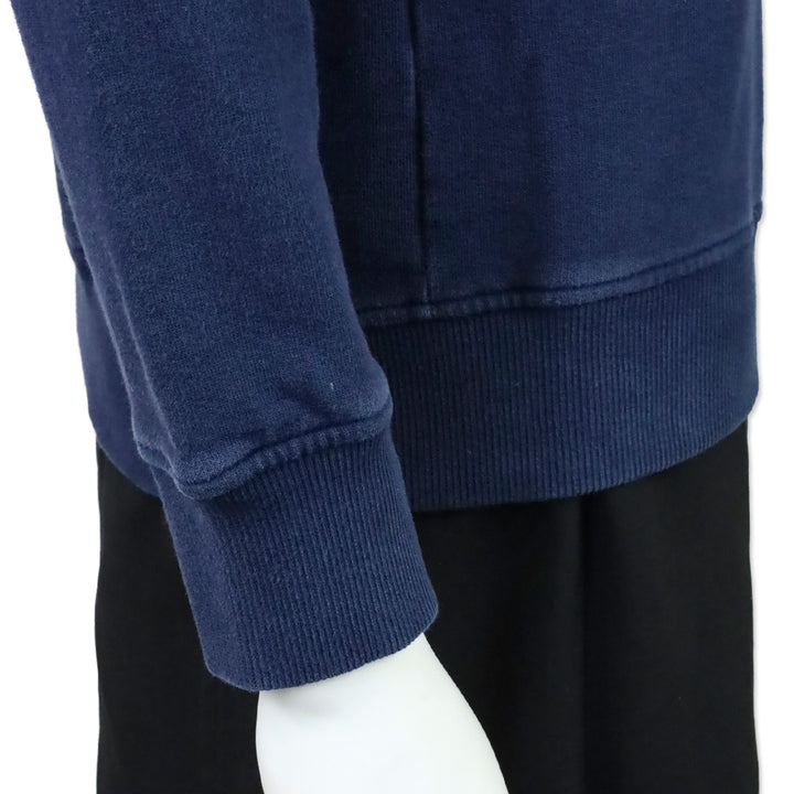 Chanel FW 2013 Navy Paint Logo Hoodie