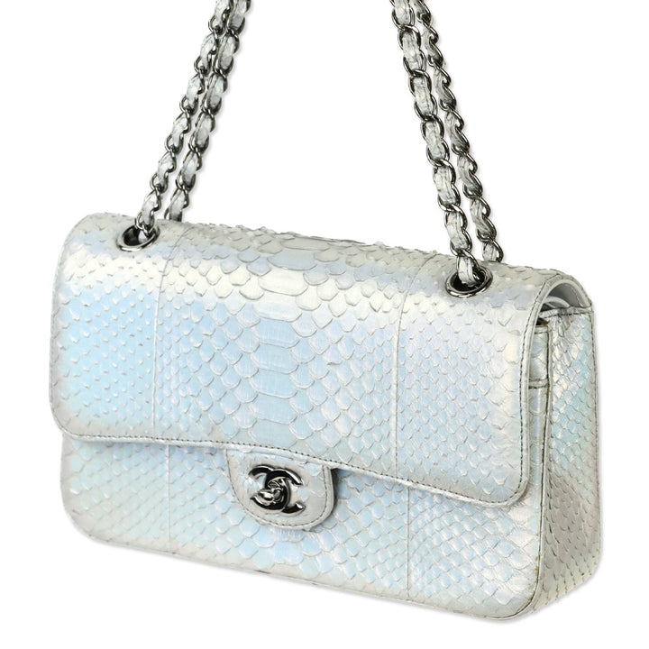 Chanel Iridescent Exotic Python Medium Classic Flap 11.12 Bag