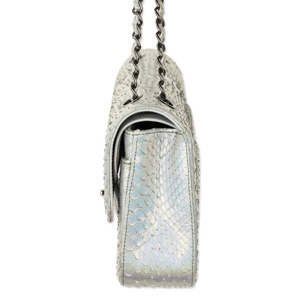Chanel Iridescent Exotic Python Medium Classic Flap 11.12 Bag