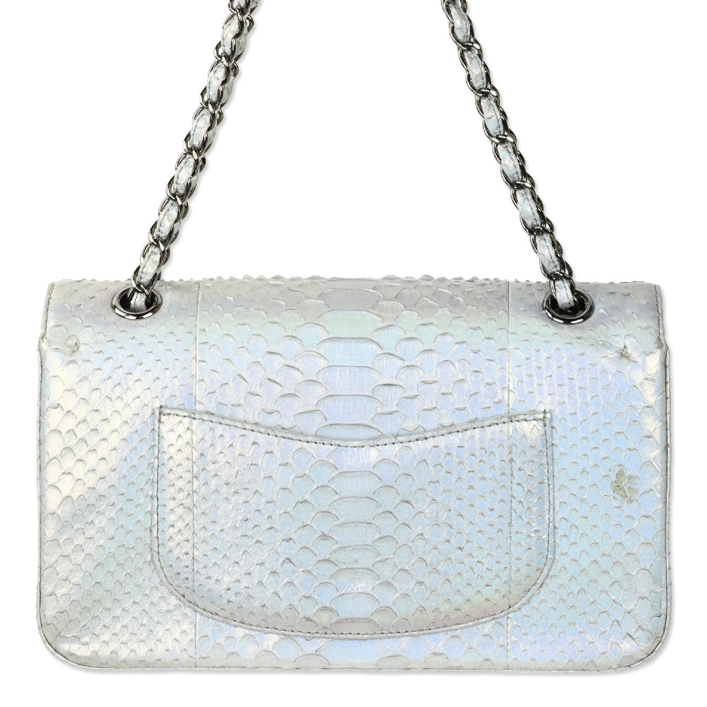 Chanel Iridescent Exotic Python Medium Classic Flap 11.12 Bag