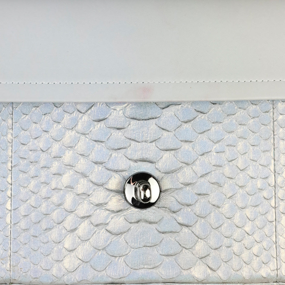 Chanel Iridescent Exotic Python Medium Classic Flap 11.12 Bag