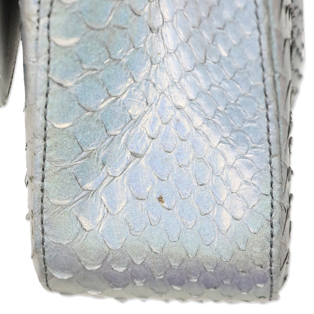 Chanel Iridescent Exotic Python Medium Classic Flap 11.12 Bag