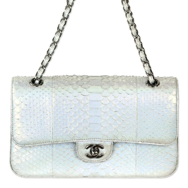 Chanel Iridescent Exotic Python Medium Classic Flap 11.12 Bag