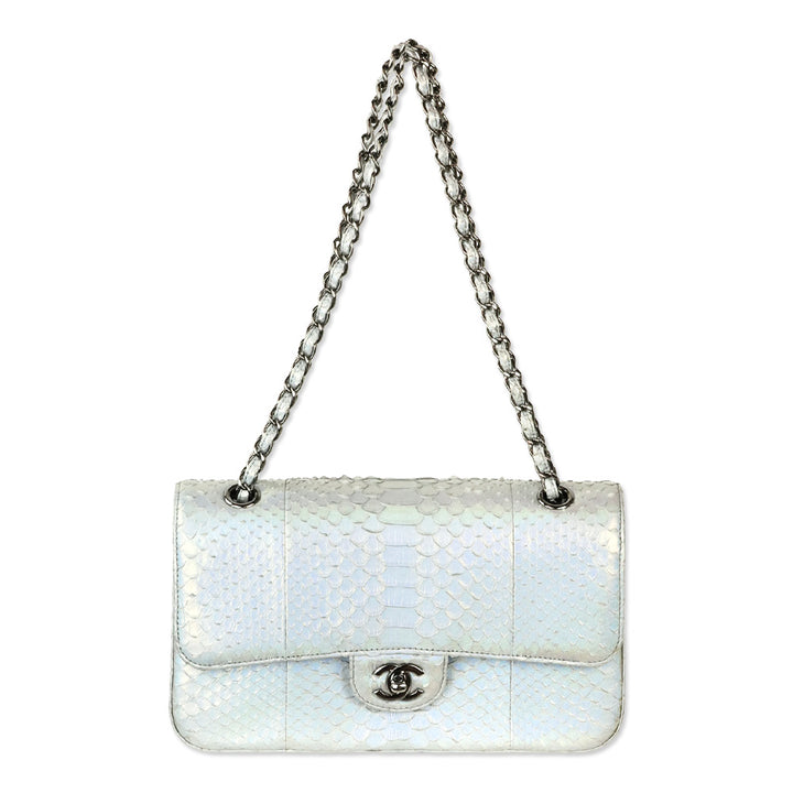 Chanel Iridescent Exotic Python Medium Classic Flap 11.12 Bag