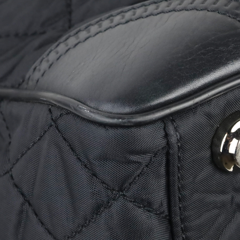 Chanel Paris-New York Black Quilted Nylon Timeless Tote