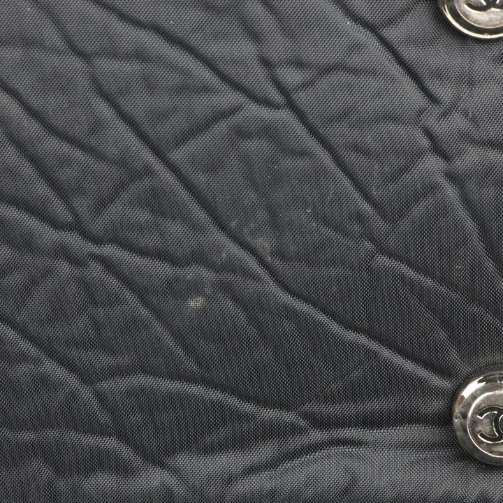 Chanel Paris-New York Black Quilted Nylon Timeless Tote