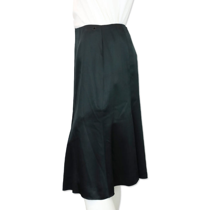 Chanel Spring 2006 Black Silk Skirt