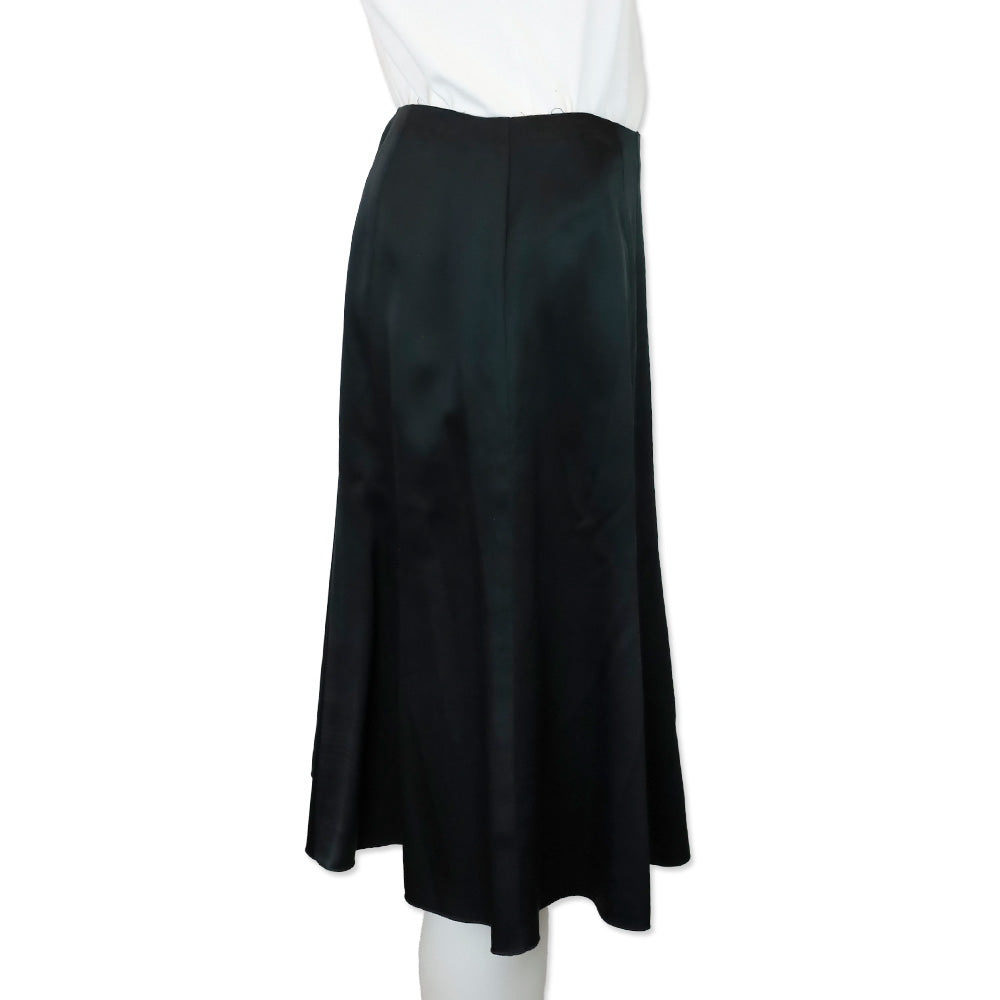 Chanel Spring 2006 Black Silk Skirt