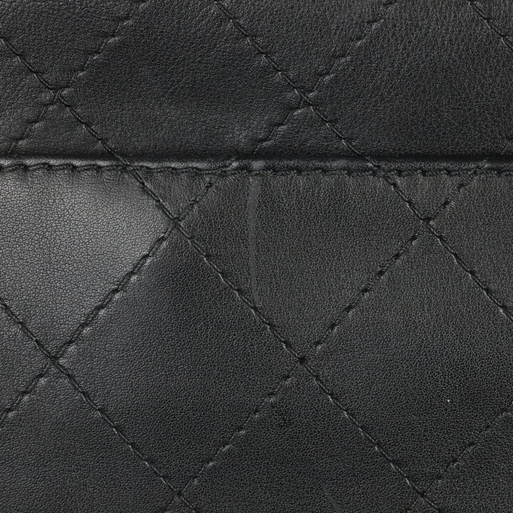 Chanel Urban Luxury Black Quilted Leather Handle Bag