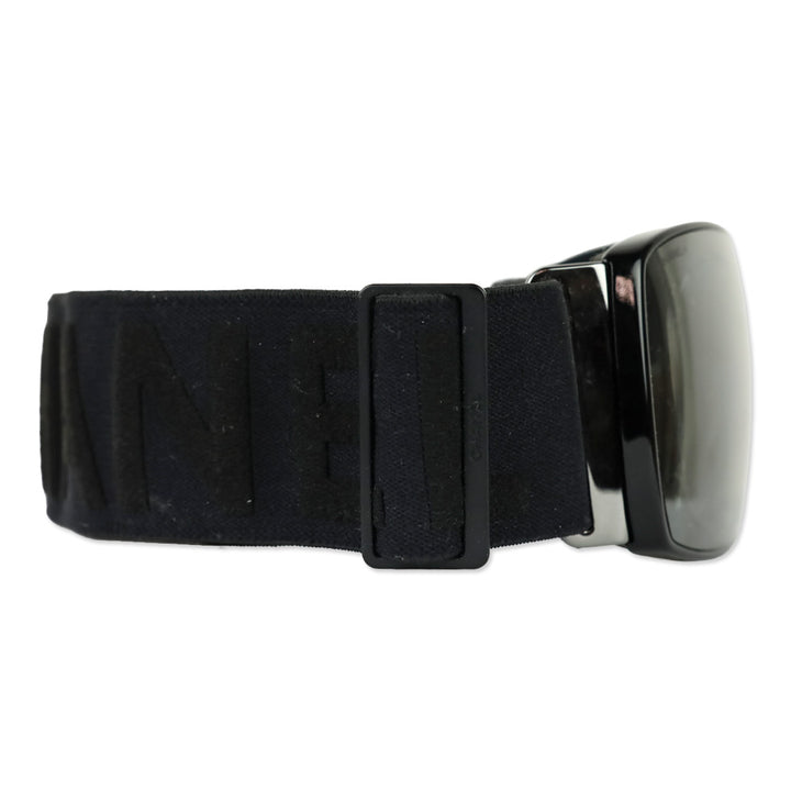 Chanel 2018 Black Technical Shield Ski Goggles
