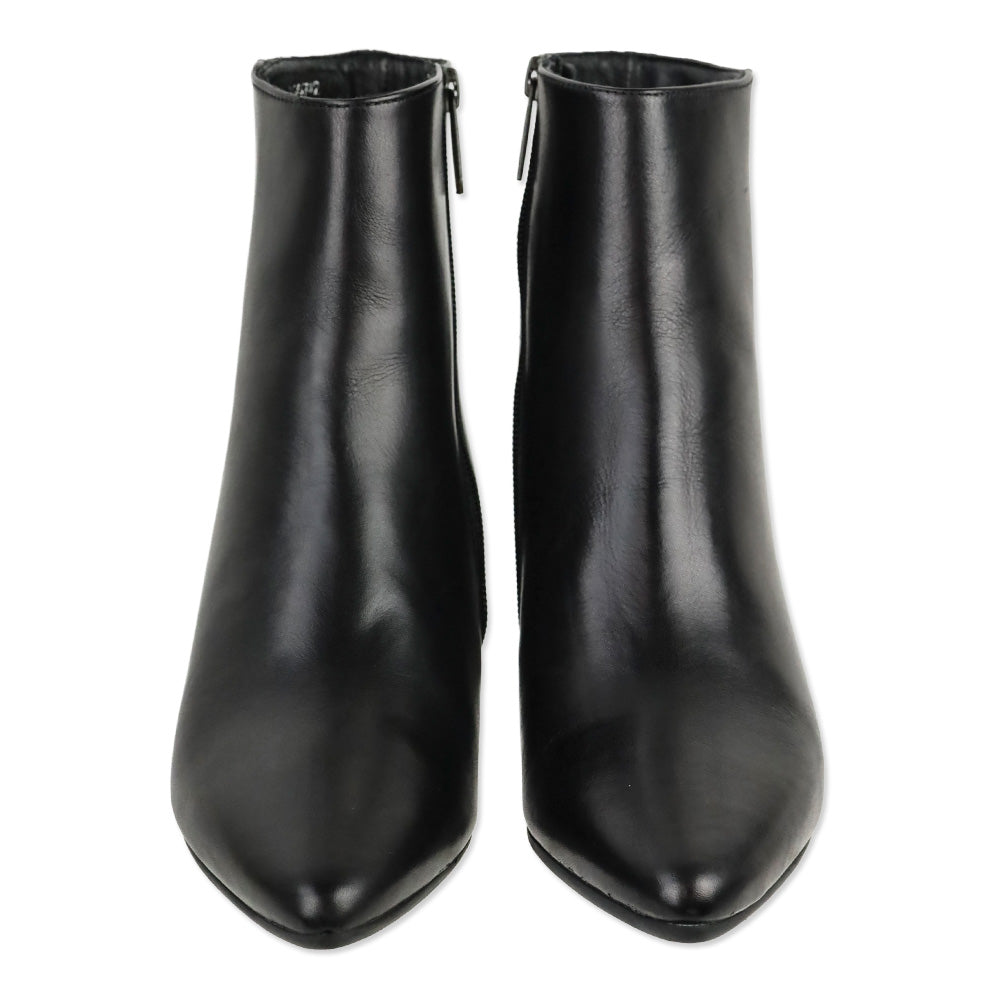 Charles David Dark Brown Leather Buckle Strap Parade Boot