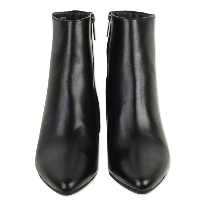 Charles David Dark Brown Leather Buckle Strap Parade Boot