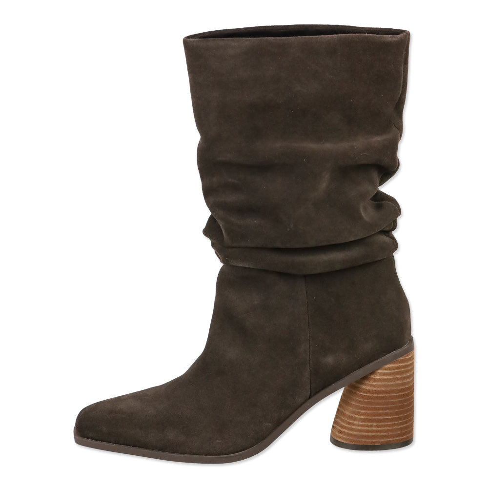 Charles David Dark Oak Suede Fuse Boot