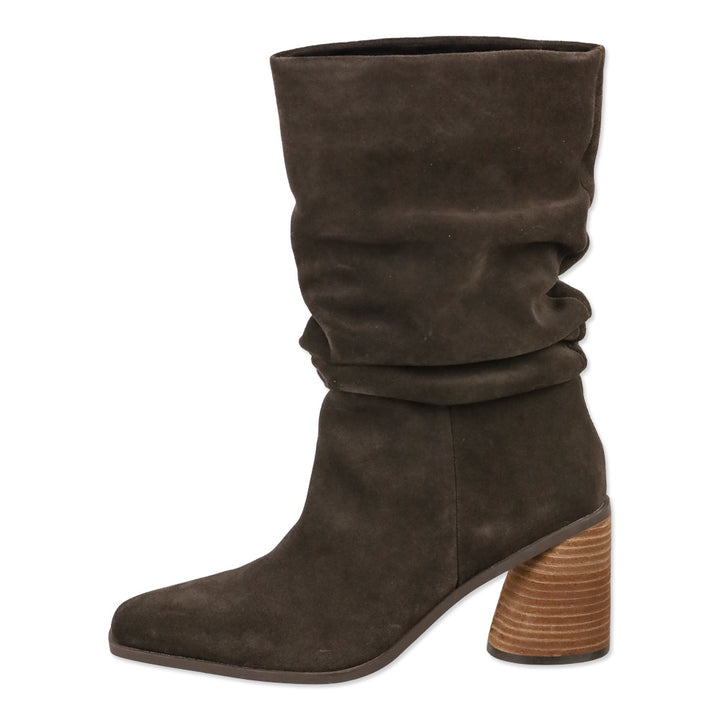Charles David Dark Oak Suede Fuse Boot
