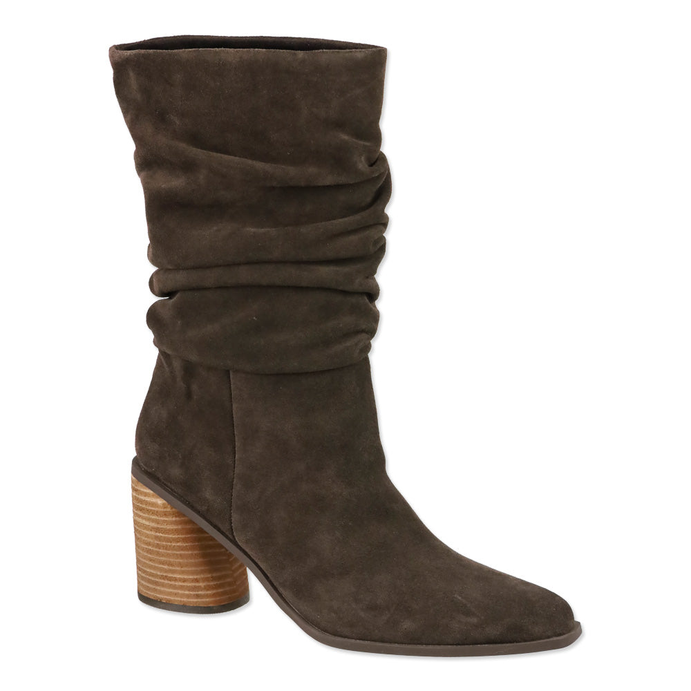 Charles David Dark Oak Suede Fuse Boot