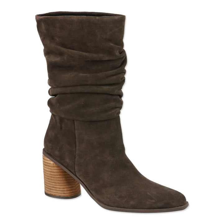 Charles David Dark Oak Suede Fuse Boot