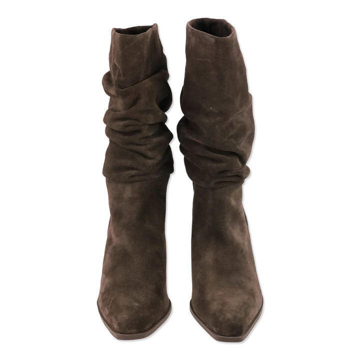Charles David Dark Oak Suede Fuse Boot
