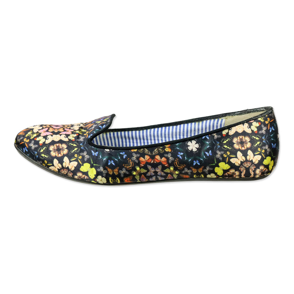 Charles Philip Shanghai Mandala Butterfly Print Flats