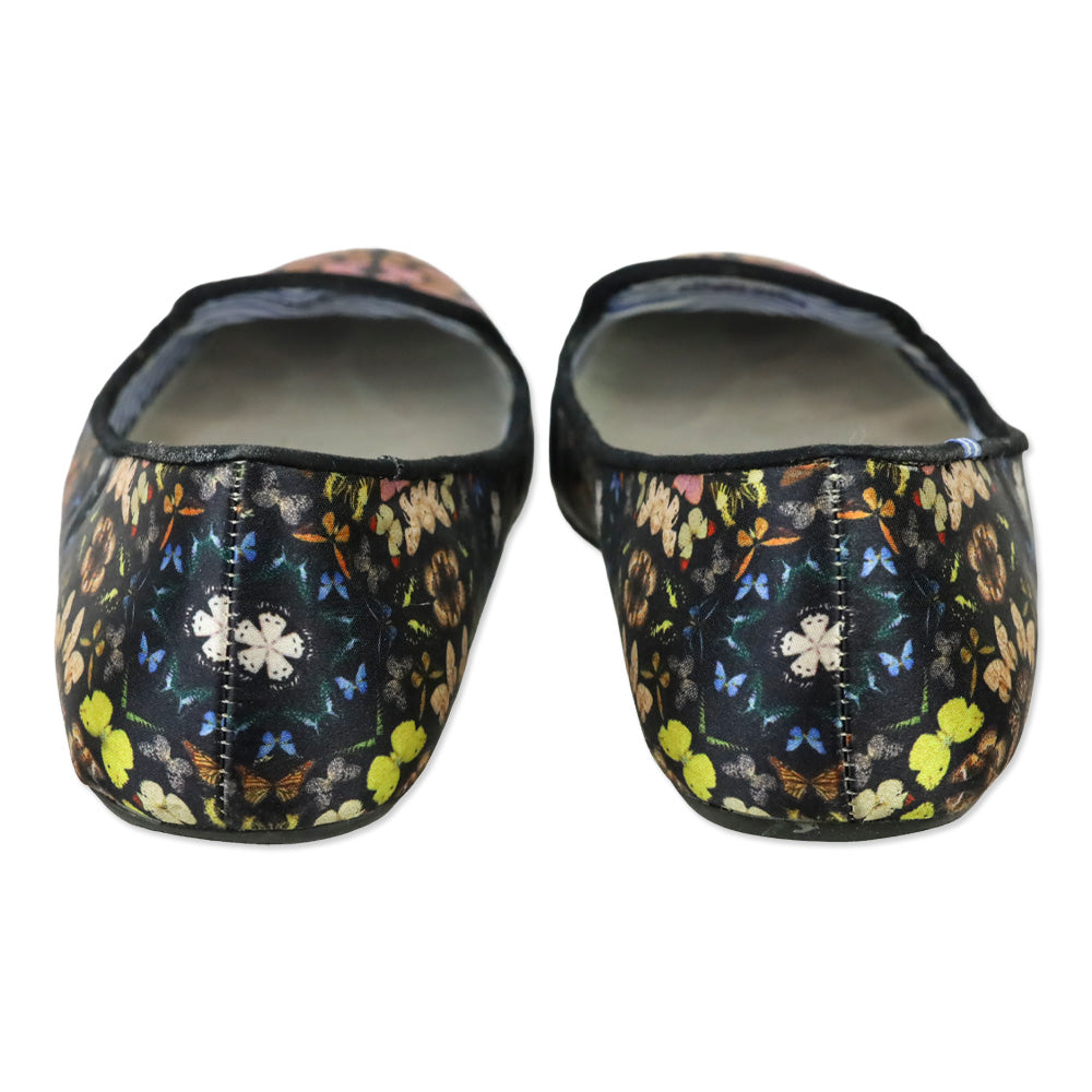 Charles Philip Shanghai Mandala Butterfly Print Flats
