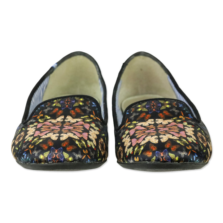 Charles Philip Shanghai Mandala Butterfly Print Flats
