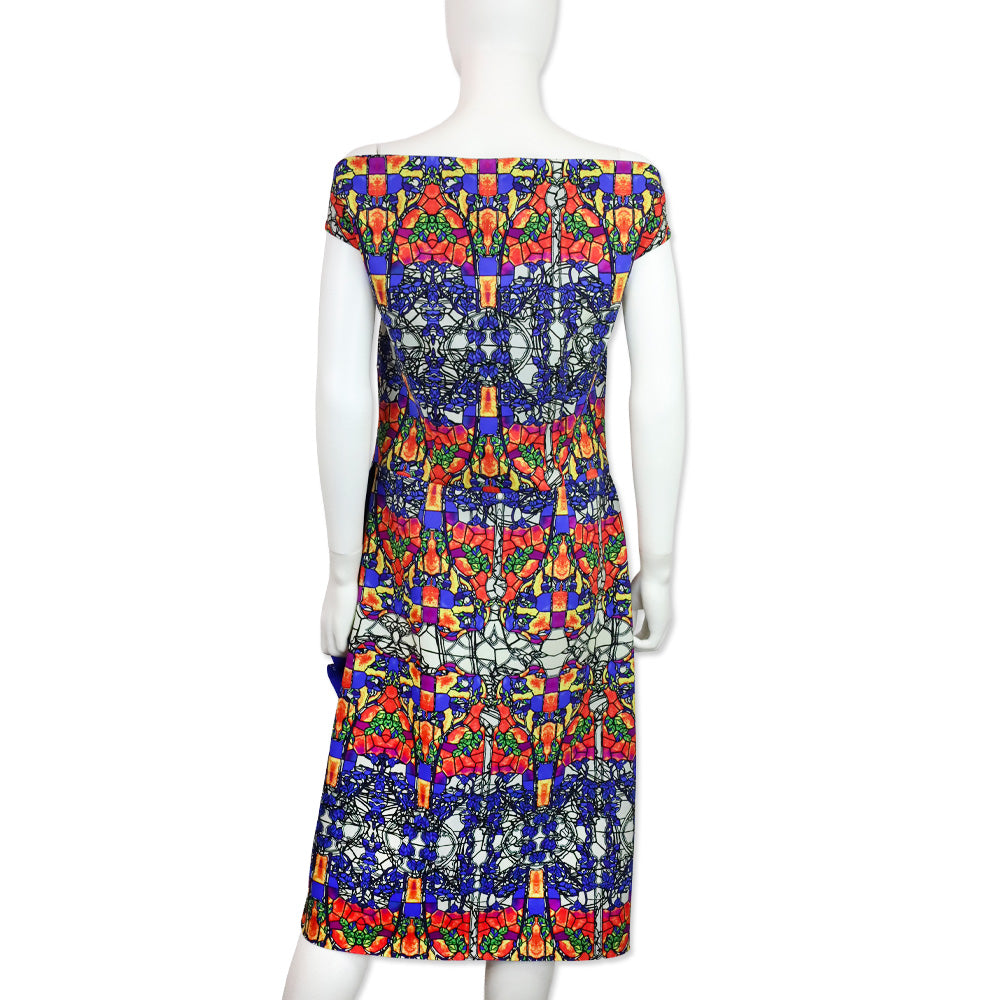 Chiara Boni Liberty Glass Print Melania Dress