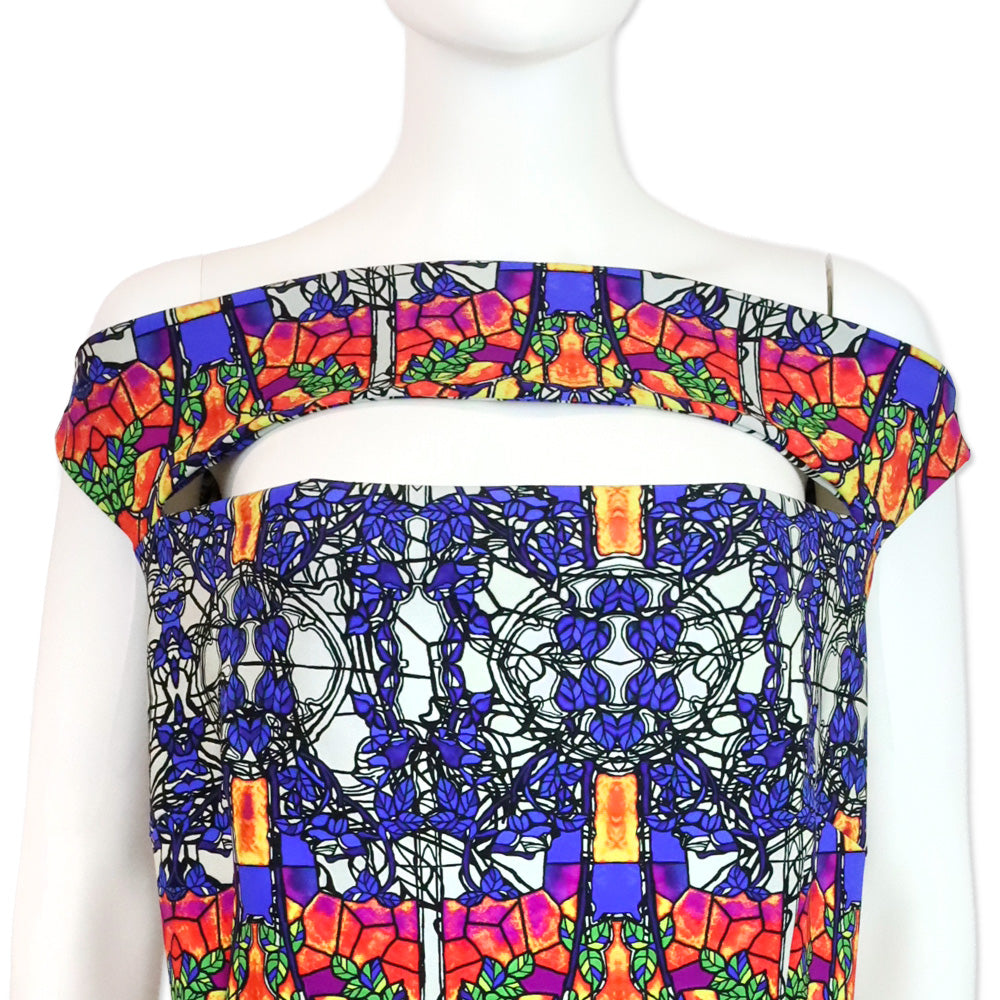 Chiara Boni Liberty Glass Print Melania Dress