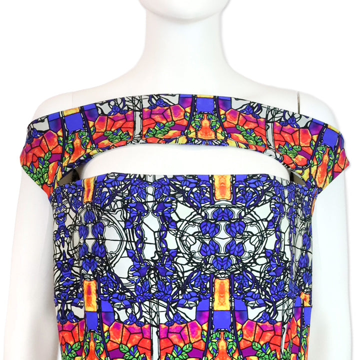 Chiara Boni Liberty Glass Print Melania Dress
