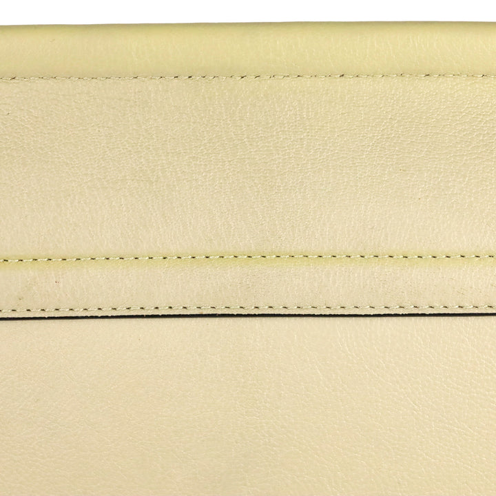 Chloé Beige Leather Faye Medium Shoulder Bag