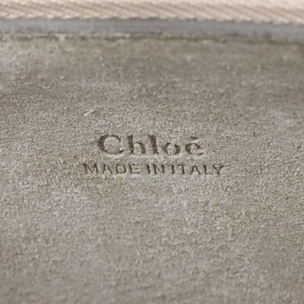 Chloé Beige Leather Faye Medium Shoulder Bag