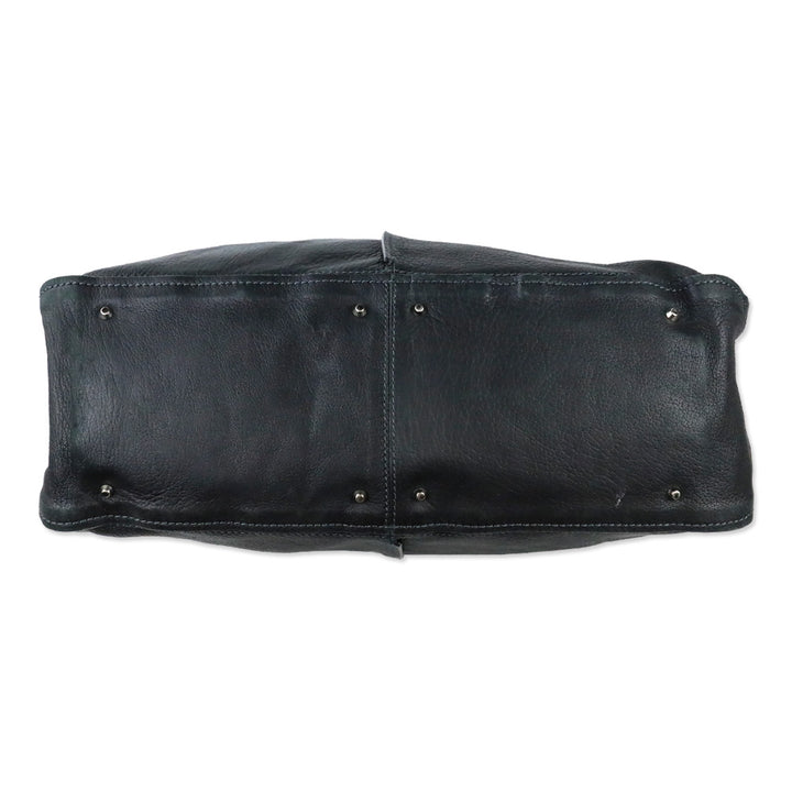 Chloé Black Leather Large Paddington Tote Bag
