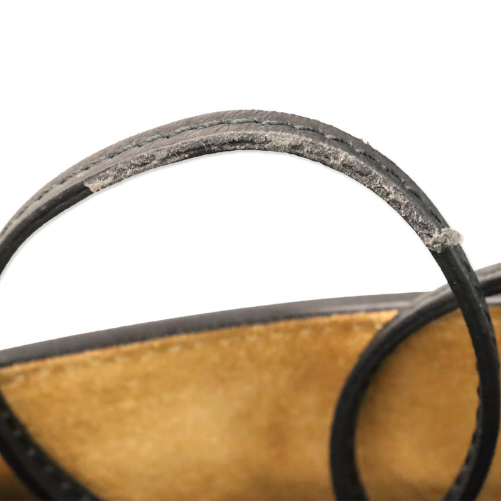 Chloé Black Leather Roy Bucket Bag