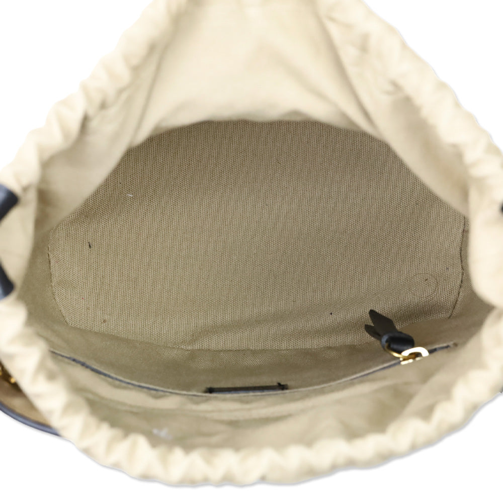 Chloé Black Leather Roy Bucket Bag