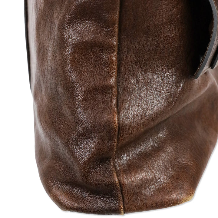 Chloé Brown Leather Saskia Tote Bag