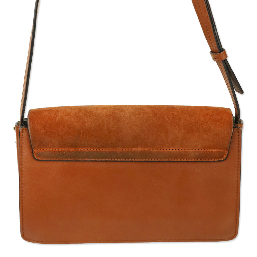 Chloé Classic Tobacco Signature Faye Small Crossbody Bag